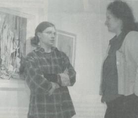 im gespr&auml;ch mit der k&uuml;nstlerin lydia lander 2004